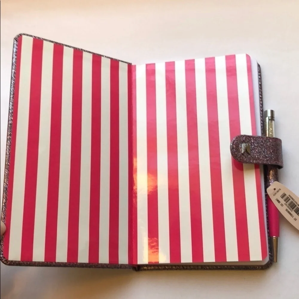 New Victoria’s Secret Glitter Notebook & Bling Pen